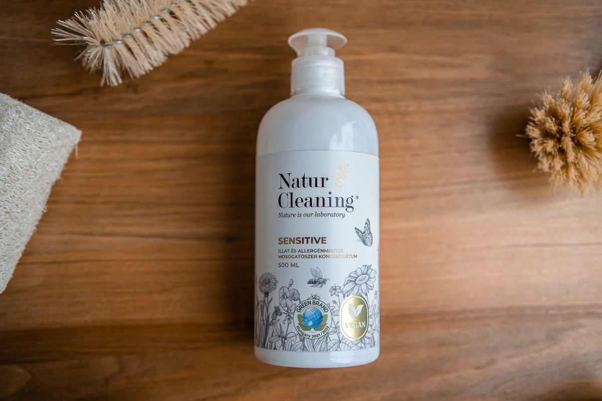 NaturCleaning illat- és allergénmentes mosogatószer