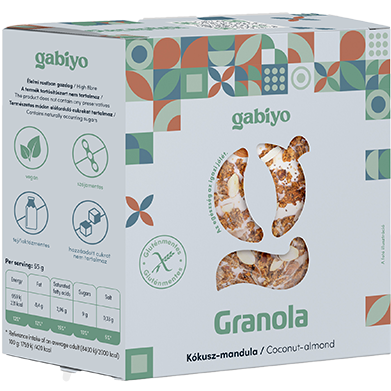 Gabiyo granola Kókusz-mandula
